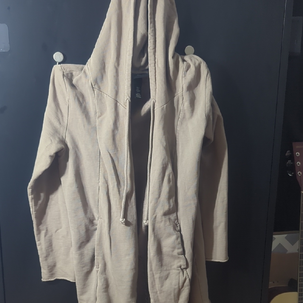 H&M Tan Hooded Sweater for Men